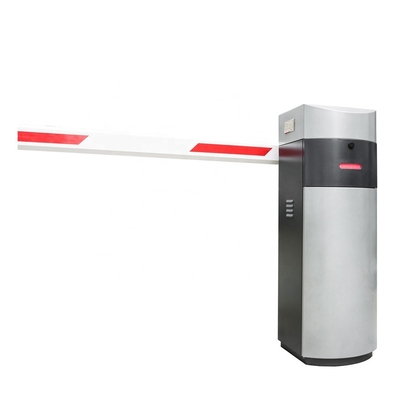 aluminum barrier gate car parking rfid automatic electronic security arm aluminum barrier gate with LED light