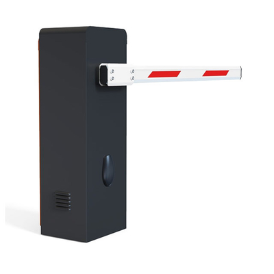 Long life rfid automatic electronic security LED boom parking aluminum barrier gate for driving road cheap price with remote control
