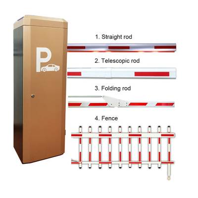 Durable DC 24V Security Straight Boom Barrier For Parking Management Control System