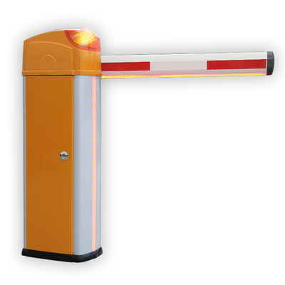 SS304 or 316 LED Top Cap Parking Lot Barrier Gate Motor and Boom AC/DC Car