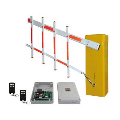 Traffic Access Control Heavy Duty Parking Boom Solar Power AC220V/DC Parking Automatic Barrier Gate