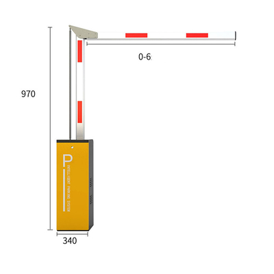 Sensitivity Lifting Boom Barrier Gate Control Traffic Safety Folding Arm Automatic Parking Barrier